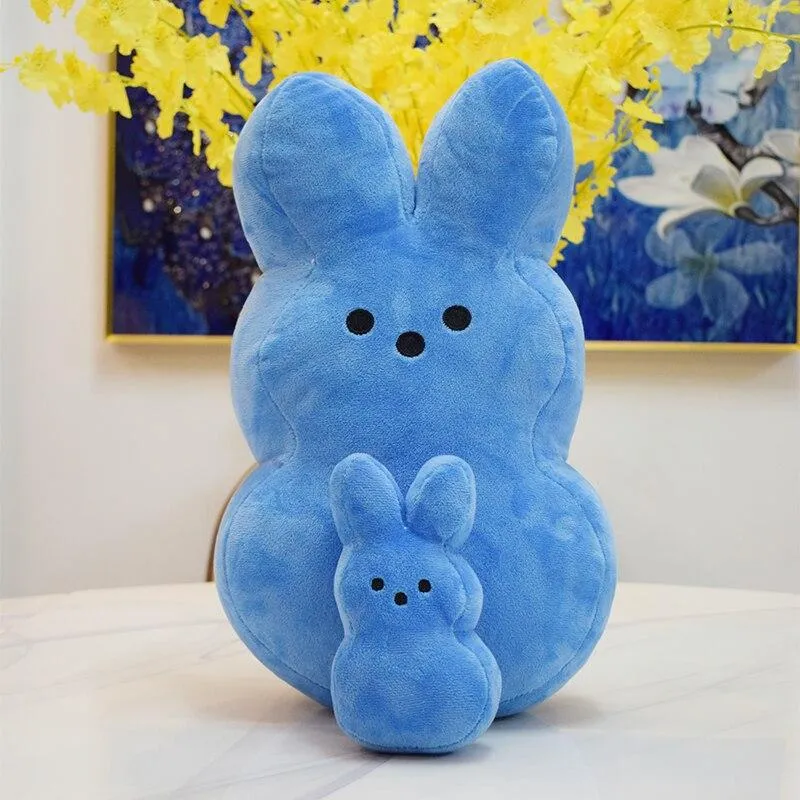 38cm 15cm peeps plush bunny rabbit peep Easter Toys Simulation Stuffed Animal Doll for Kids Children Soft Pillow Gifts girl toy