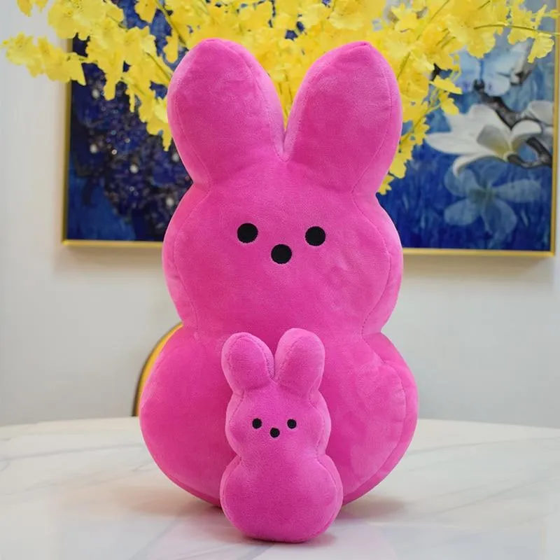 38cm 15cm peeps plush bunny rabbit peep Easter Toys Simulation Stuffed Animal Doll for Kids Children Soft Pillow Gifts girl toy