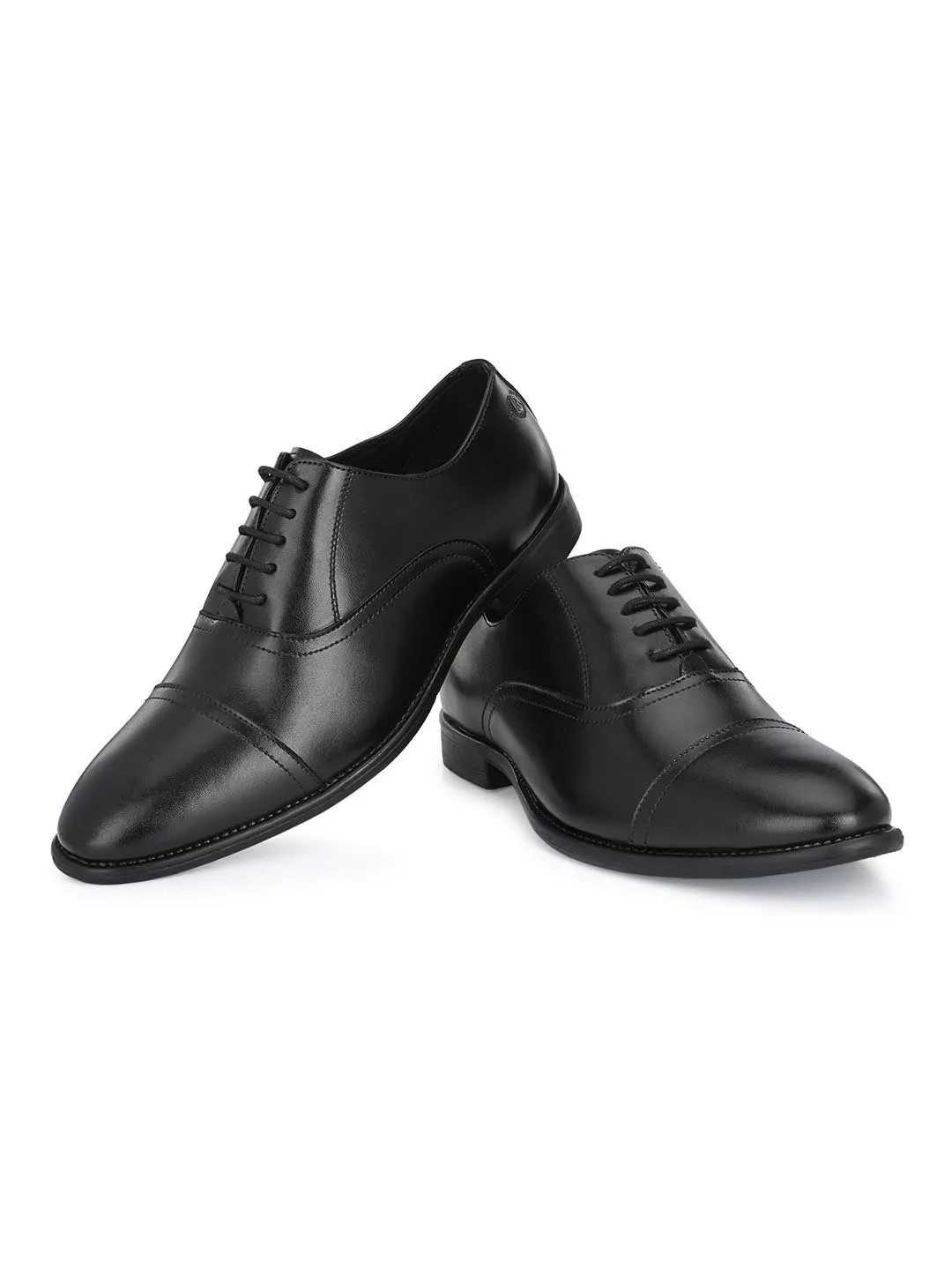 Alberto Torresi Black Synthetic formal Shoes