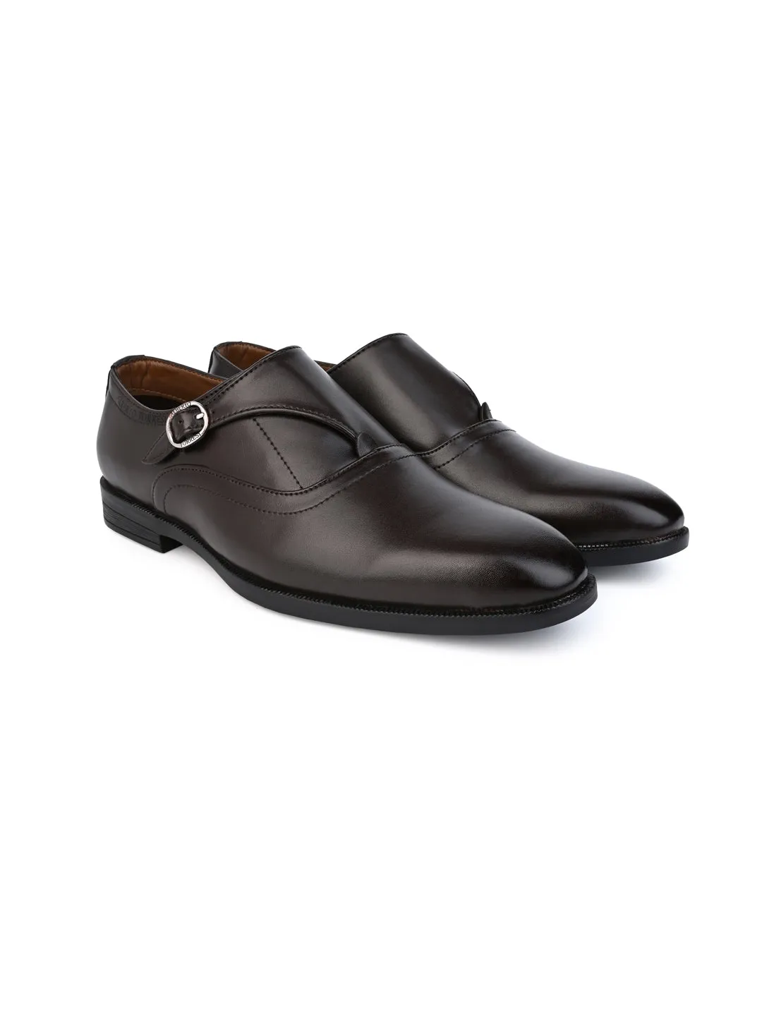 Alberto Torresi Dark Brown Slipon formal Shoes