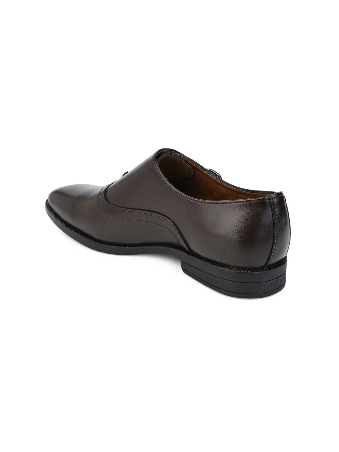 Alberto Torresi Dark Brown Slipon formal Shoes