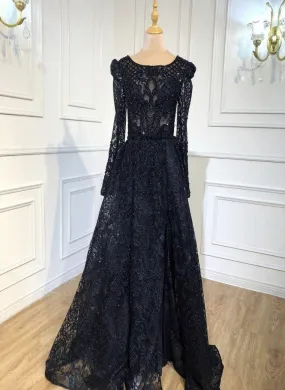 Alisha Beading Sequins Embellished Formal Dress