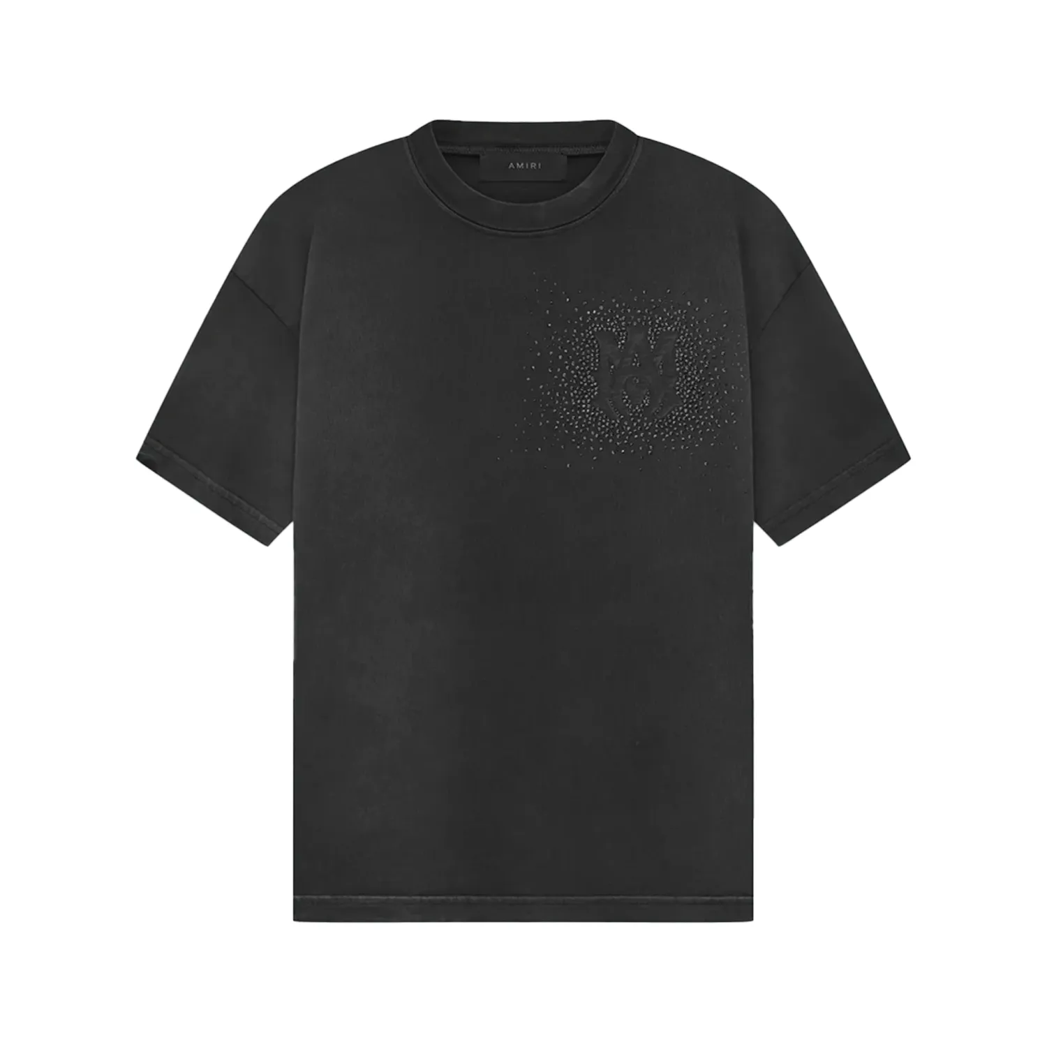 Amiri Crystal Burst Tee Faded Black