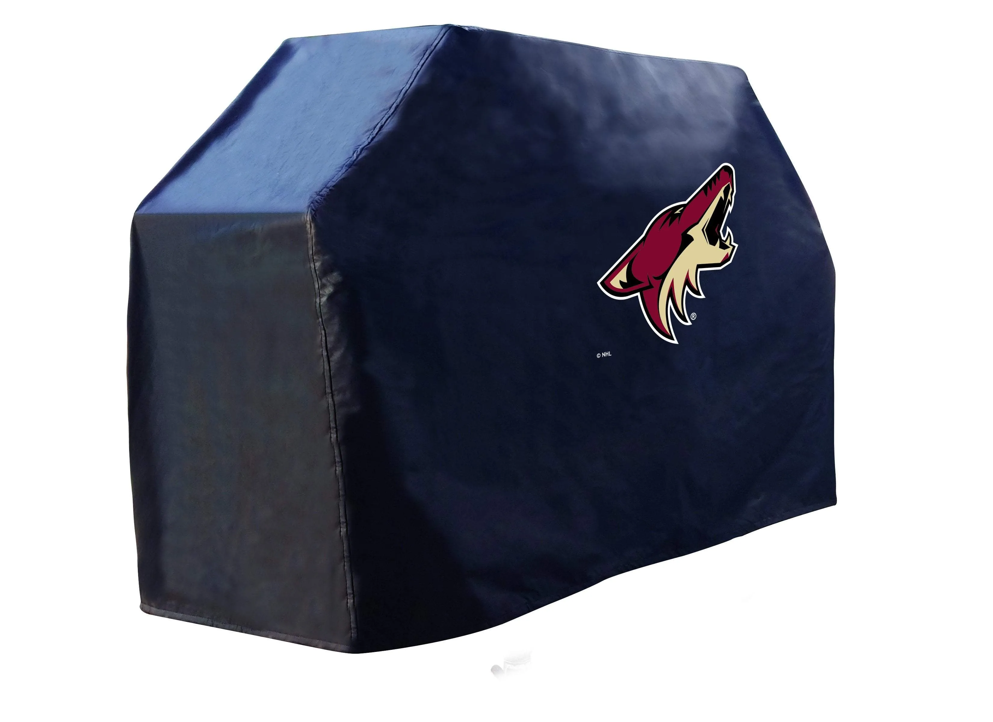 Arizona Coyotes HBS Black Outdoor Heavy Duty Breathable Vinyl BBQ Grill Cover