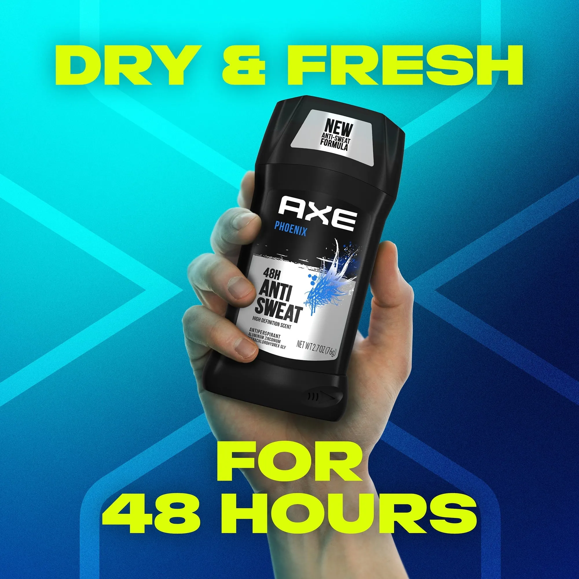 AXE Phoenix 48H Anti Sweat High Definition Scent Men's Antiperspirant Deodorant, 2.7 oz