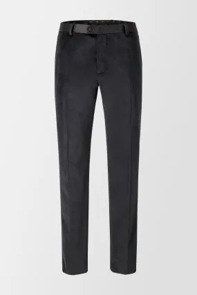 Billionaire Black Slim Fit Elegant Trousers