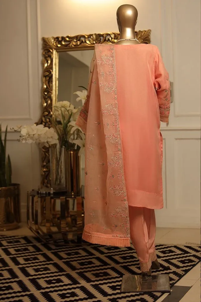 Bin Saeed Embroidered Organza Formal Suit BIN29