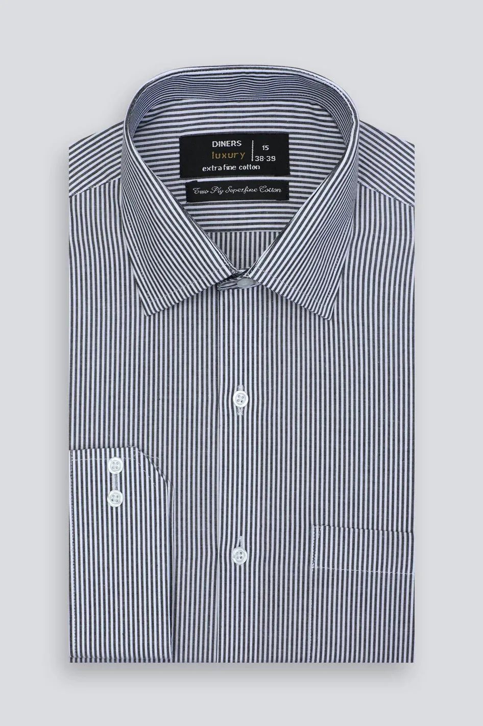 Black Bengal Stripes Formal Shirt