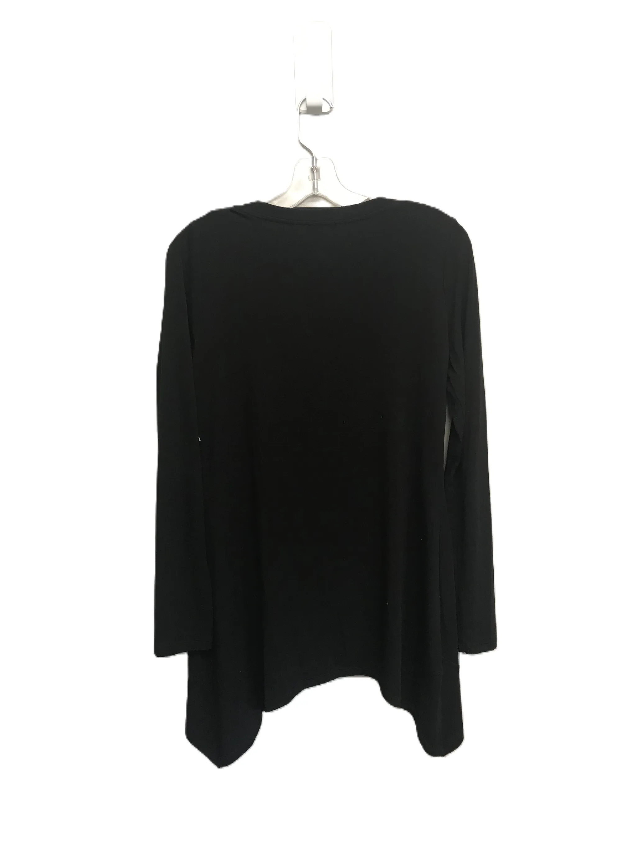 Black Top Long Sleeve By Clothes Mentor Size: S