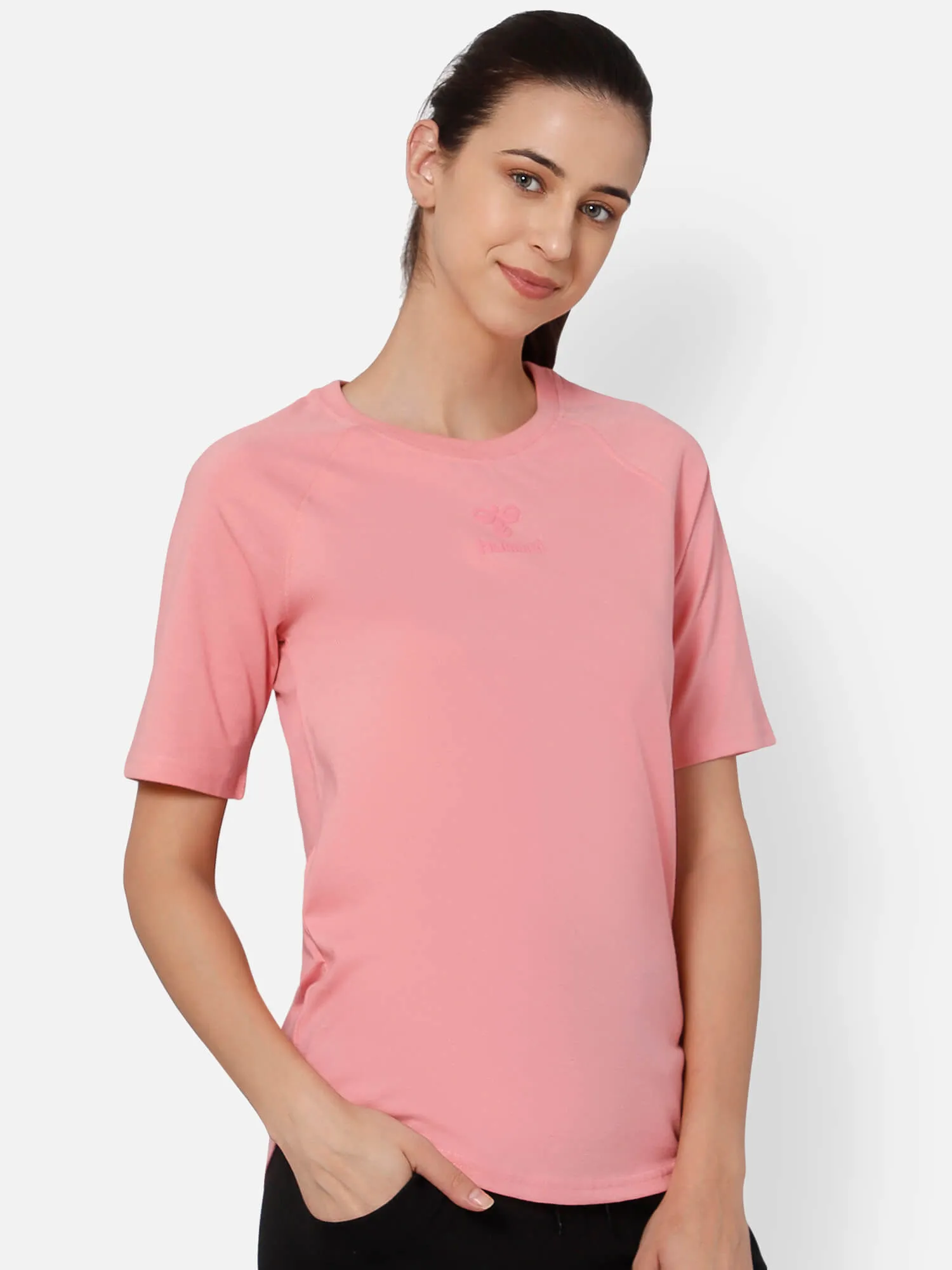 Blossom Women Pink T-Shirt