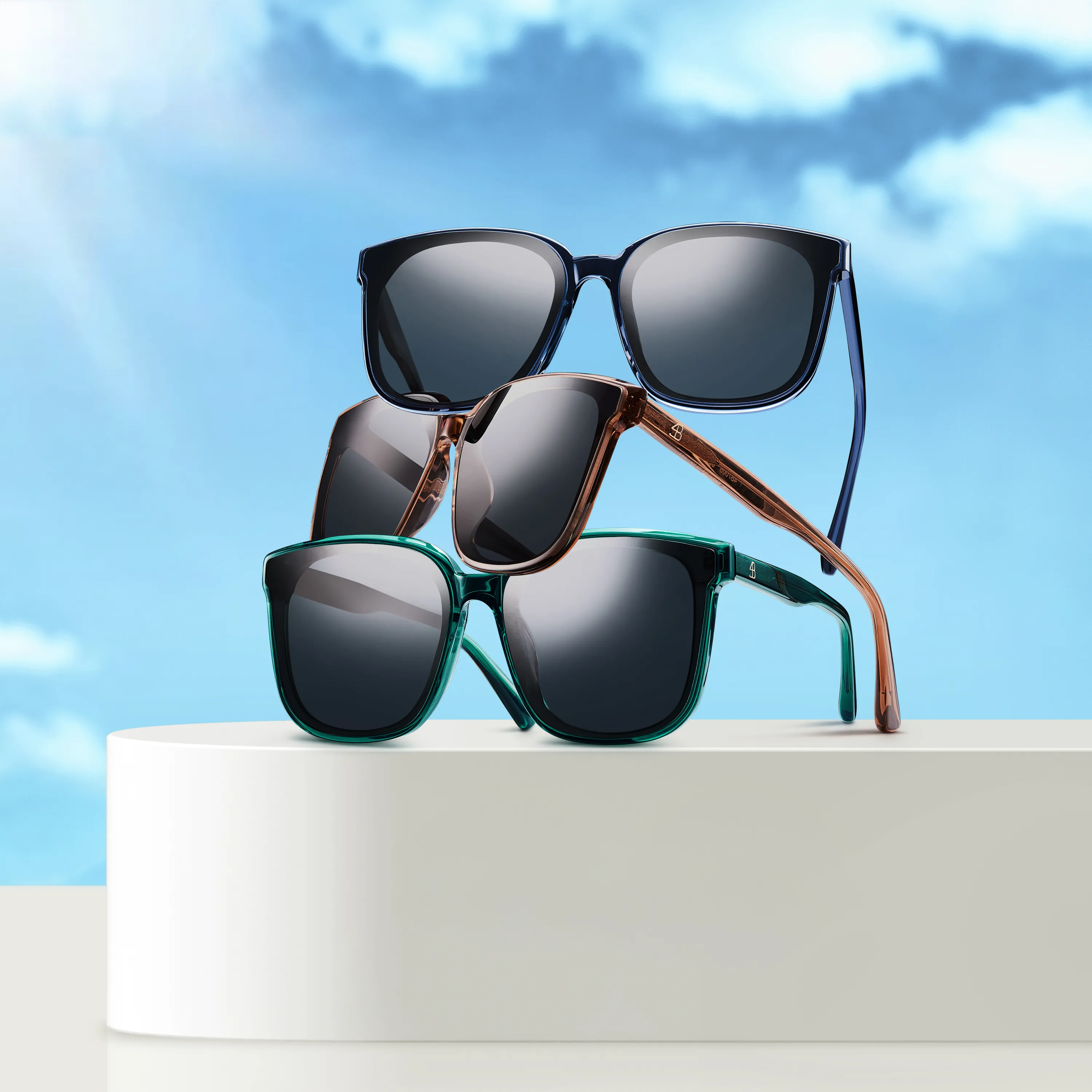 BLUE CLASSIC SUNGLASSES