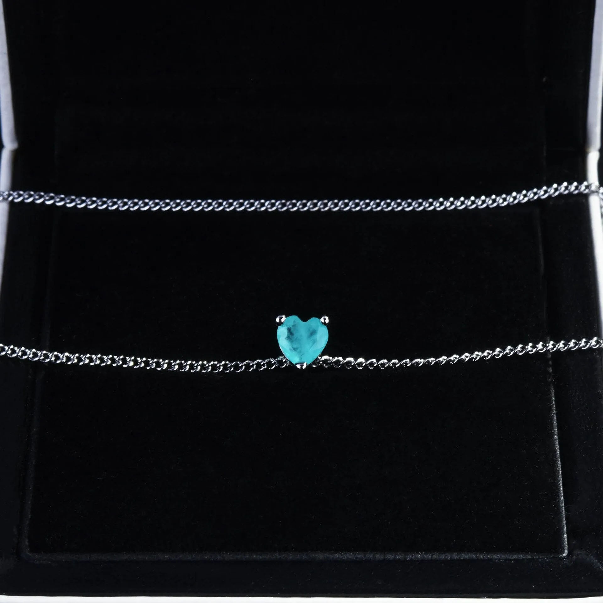 Blue Heart Pendant For Women