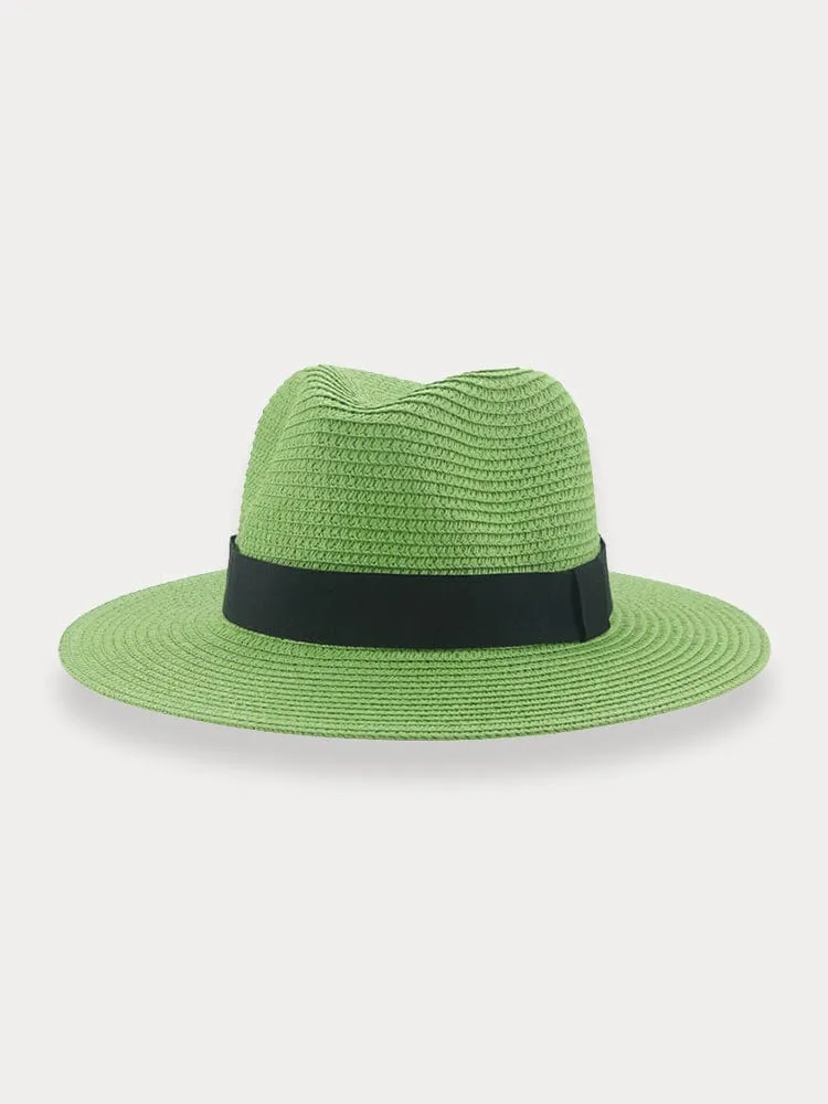 Breathable Flat Brim Beach Hat