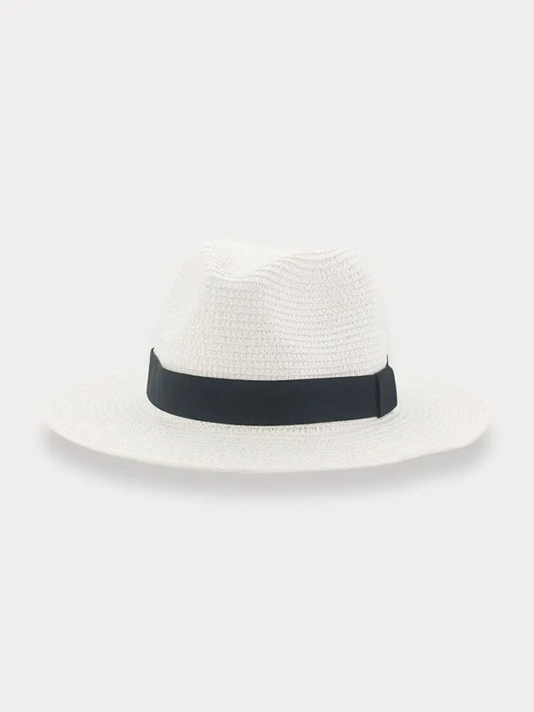 Breathable Flat Brim Beach Hat