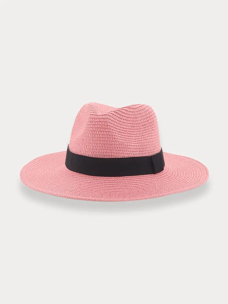 Breathable Flat Brim Beach Hat