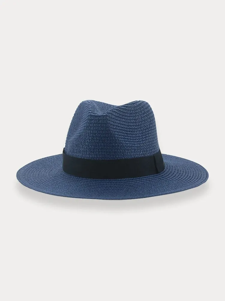 Breathable Flat Brim Beach Hat