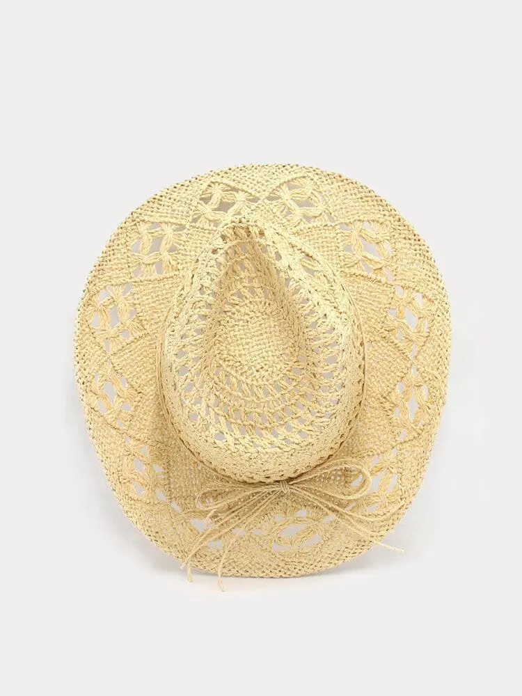 Breathable Hollow Woven Straw Hat