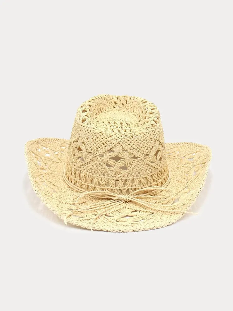 Breathable Hollow Woven Straw Hat