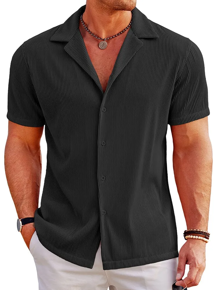 Breathable Pit Strip Laple Shirt (US Only)