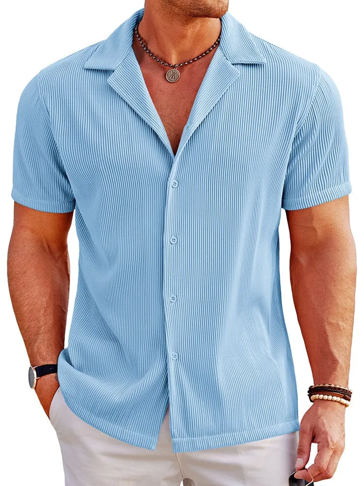 Breathable Pit Strip Laple Shirt (US Only)