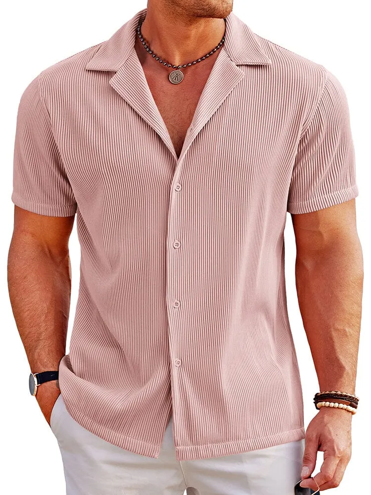 Breathable Pit Strip Laple Shirt (US Only)