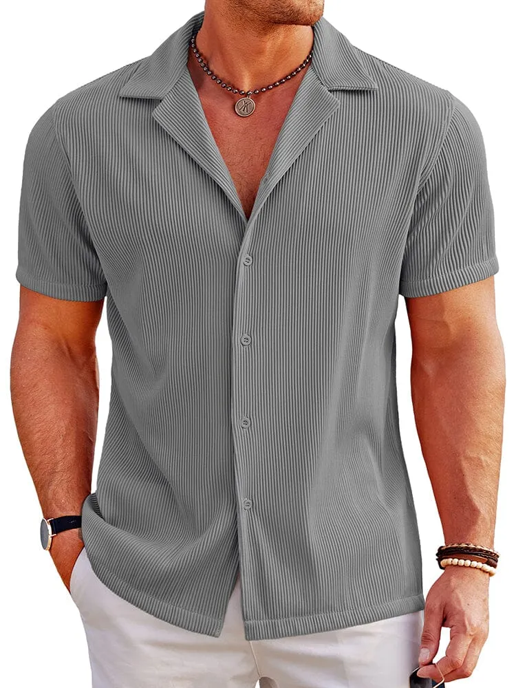 Breathable Pit Strip Laple Shirt (US Only)