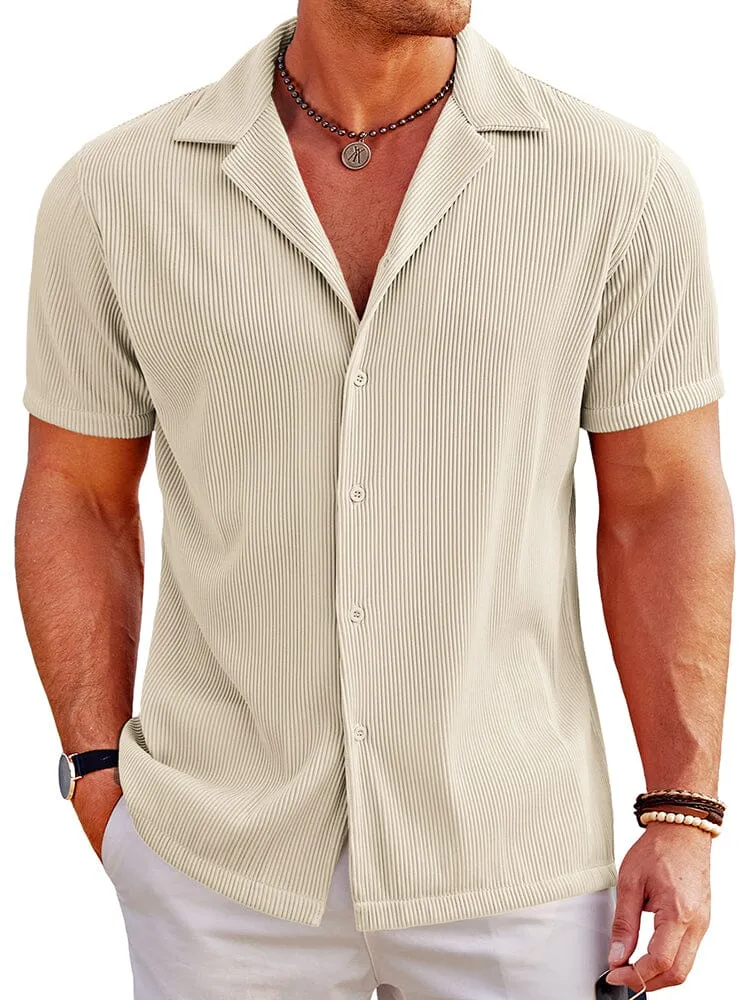 Breathable Pit Strip Laple Shirt (US Only)