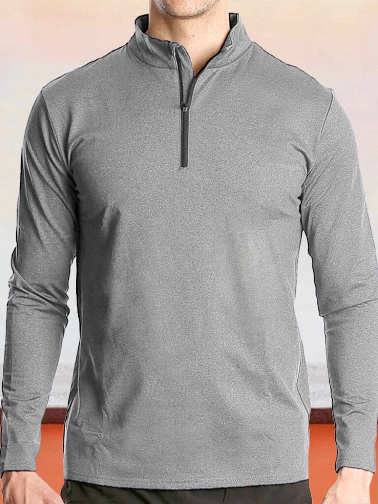 Breathable Quick-drying Half Zipper Sports Top