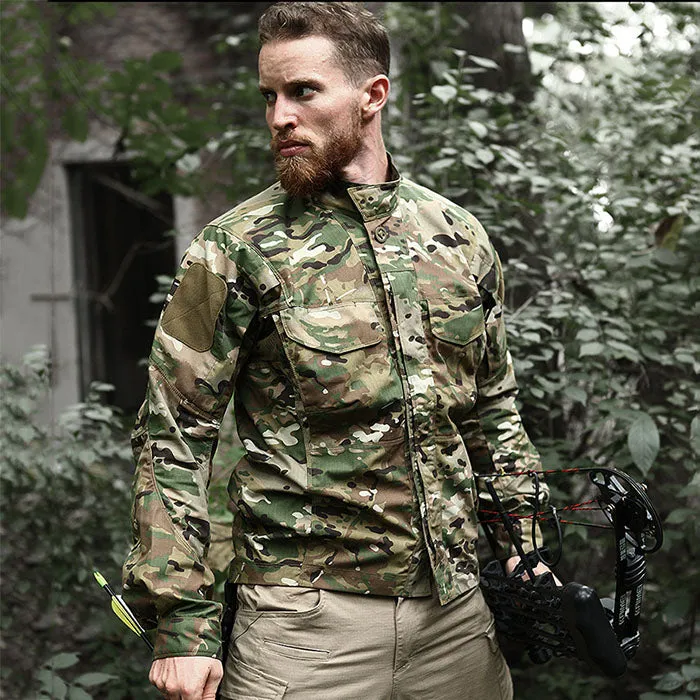 Camo Waterproof Quick Drying Breathable  Men's Shirt