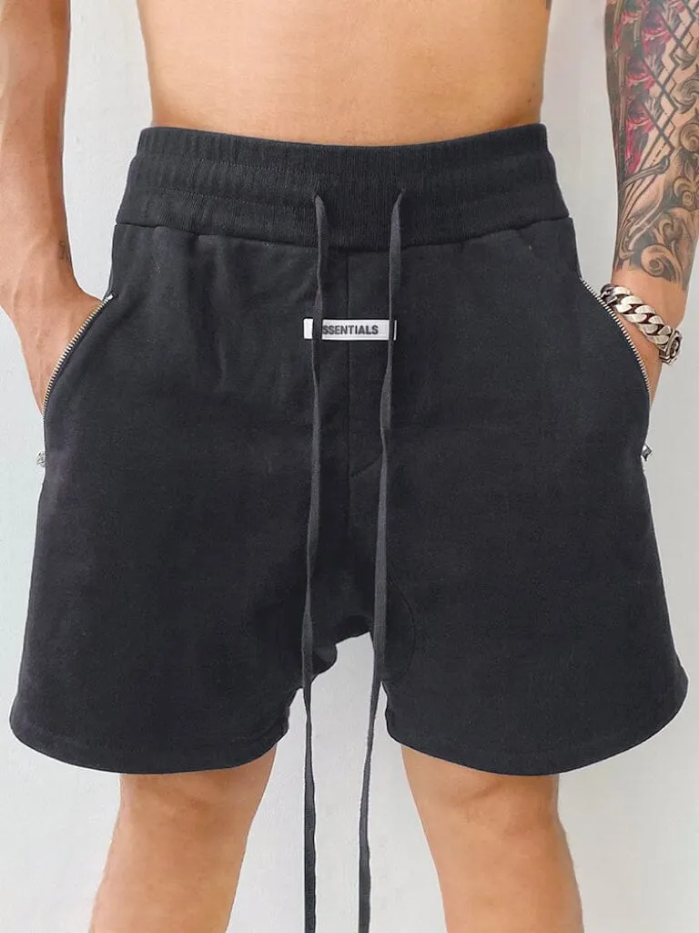 Casual Cotton Drawstring Sport Shorts