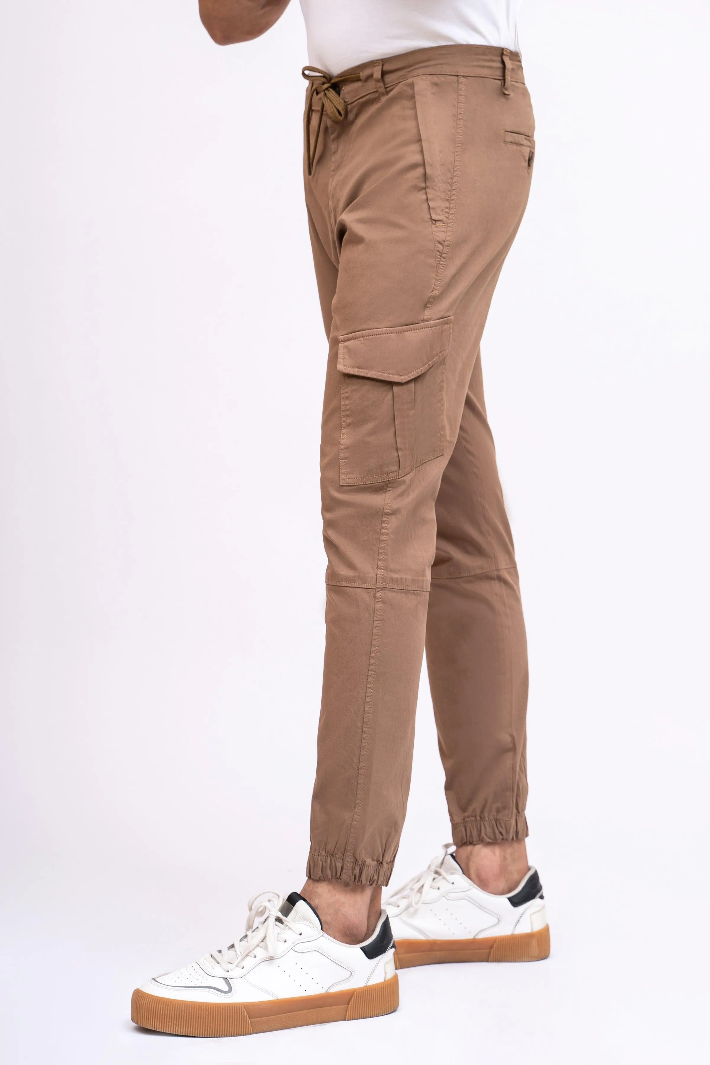 CASUAL JOGAR TROUSER DARK KHAKI