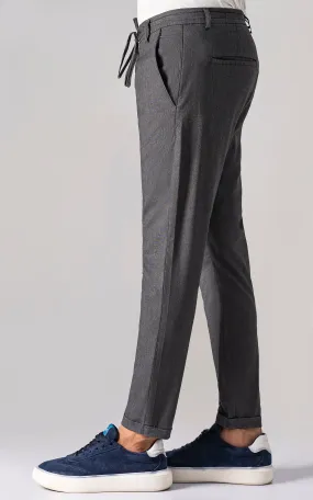 CASUAL JOGGER TROUSER CHARCOAL