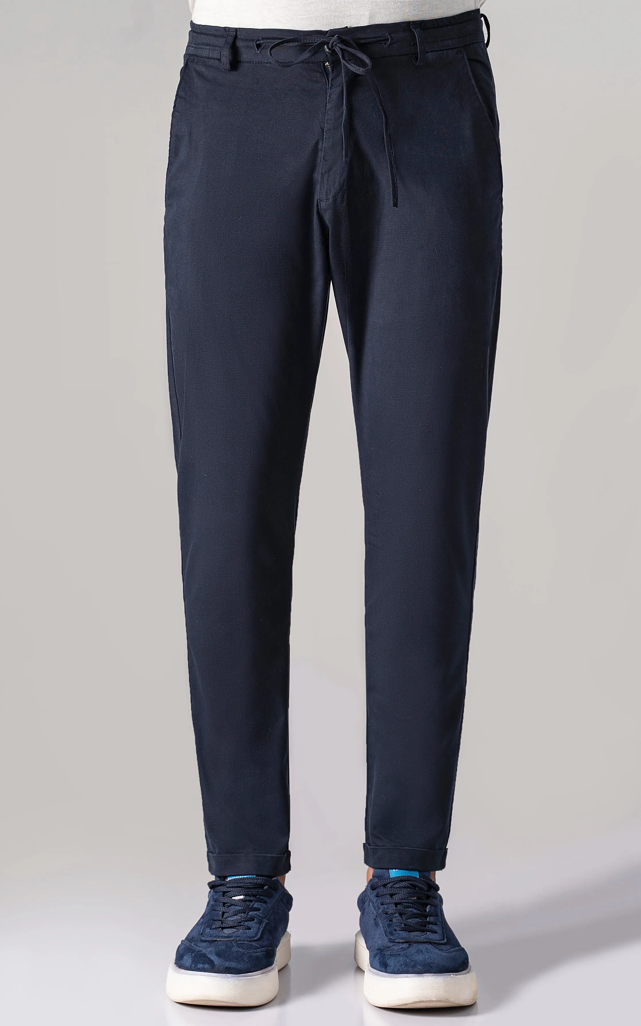 CASUAL JOGGER TROUSER NAVY