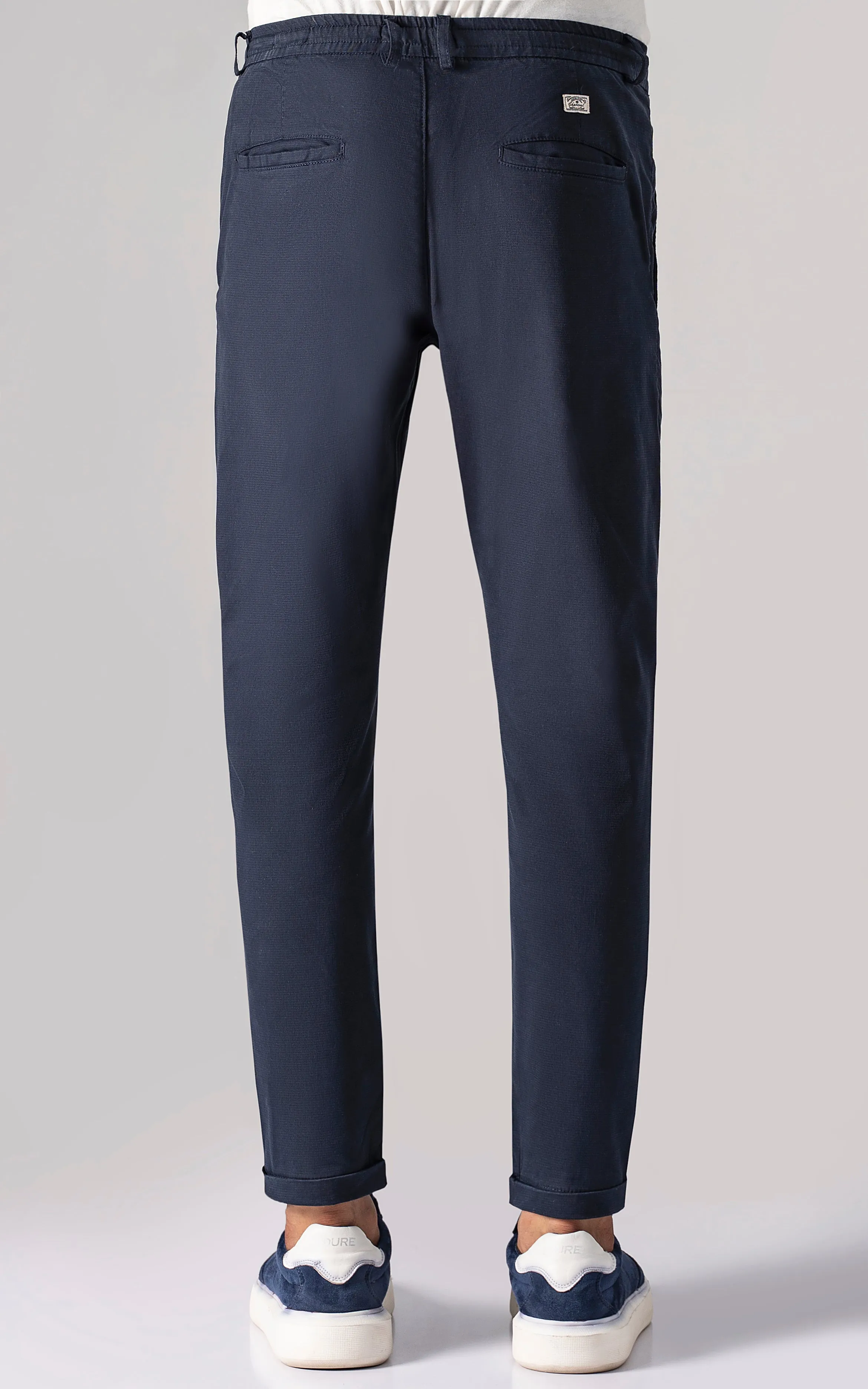 CASUAL JOGGER TROUSER NAVY