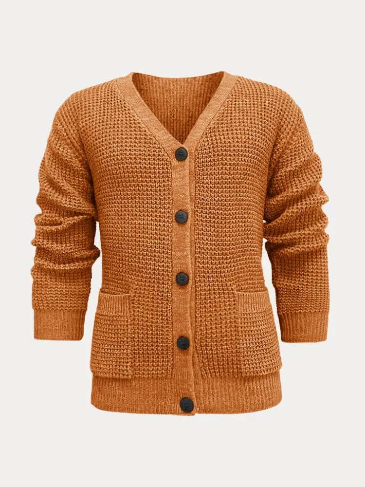 Casual Knitted Cardigan Sweater