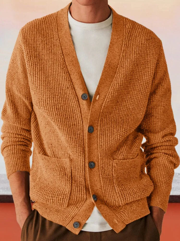 Casual Knitted Cardigan Sweater