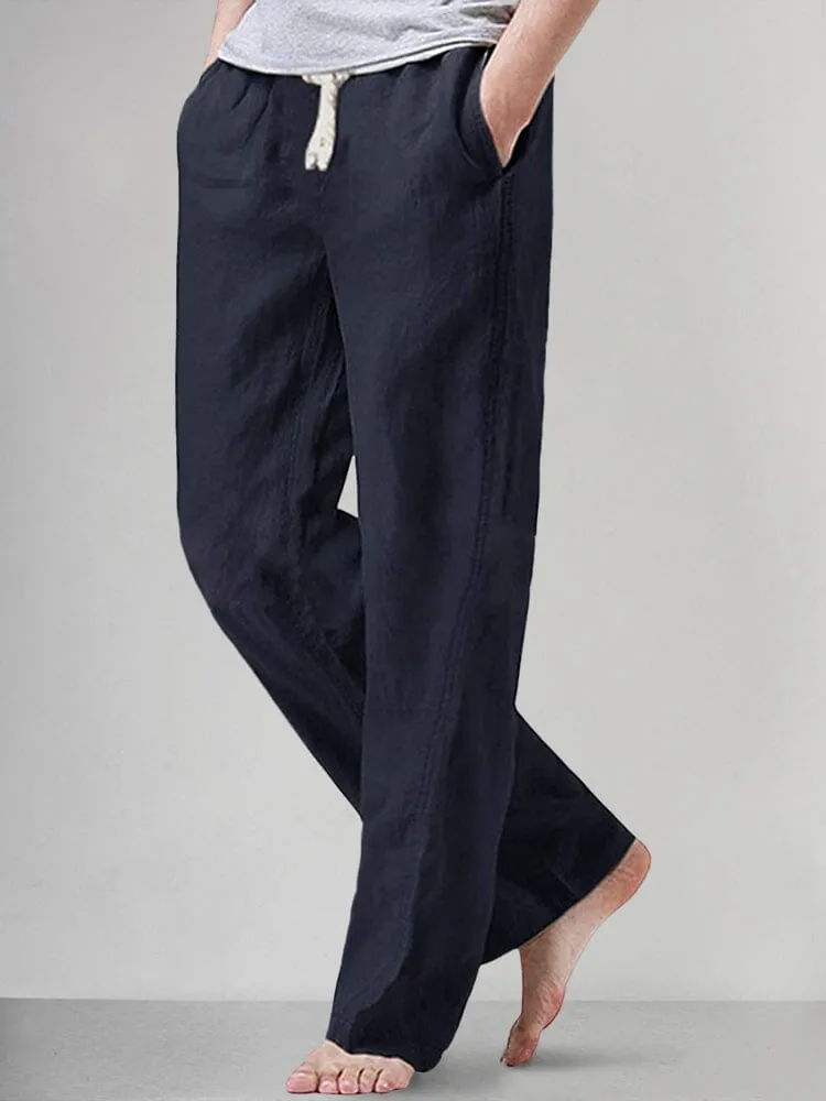 Casual Linen Style Cozy Pants