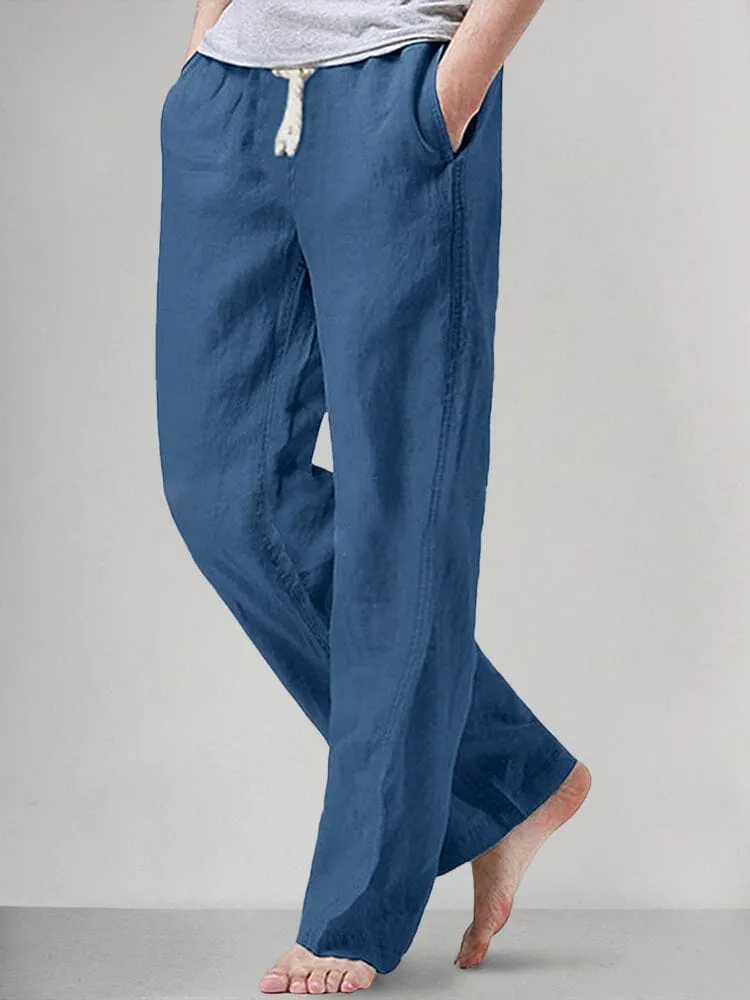 Casual Linen Style Cozy Pants