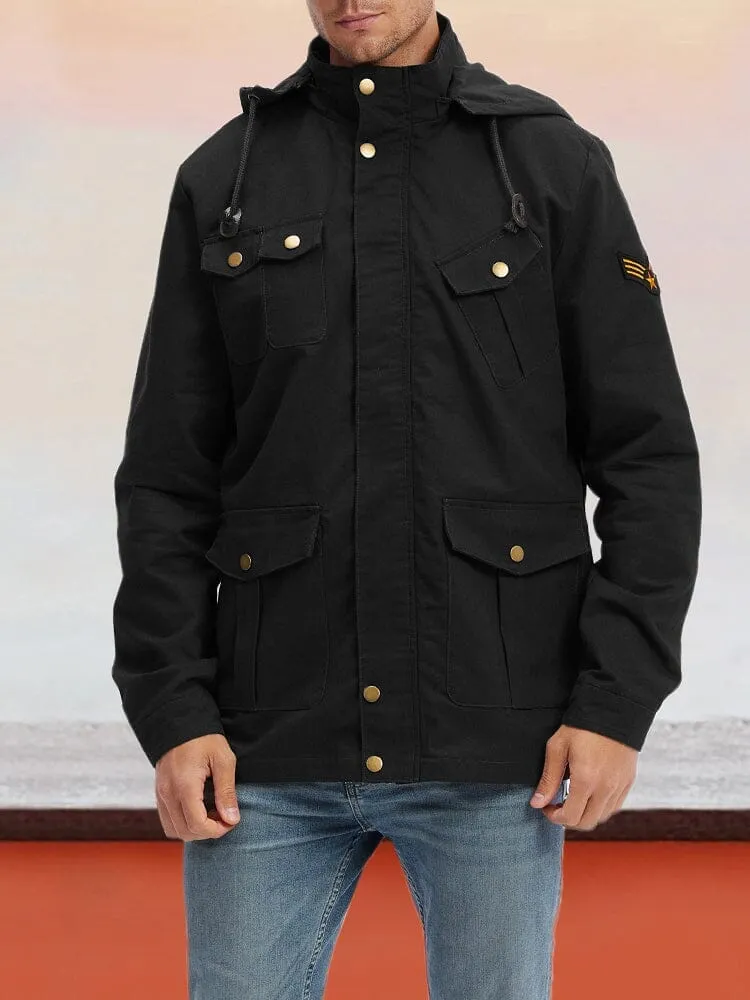 Casual Military Workwear Jacket