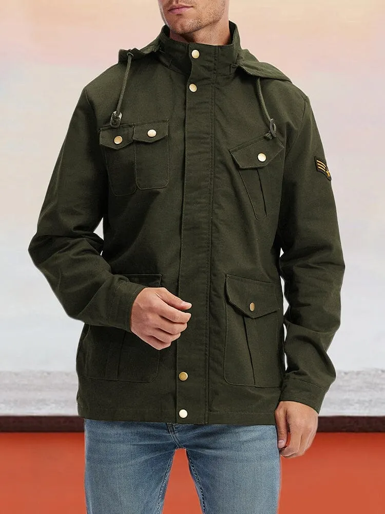 Casual Military Workwear Jacket