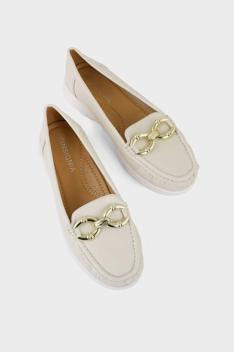 Casual Moccasin I41448-Beige