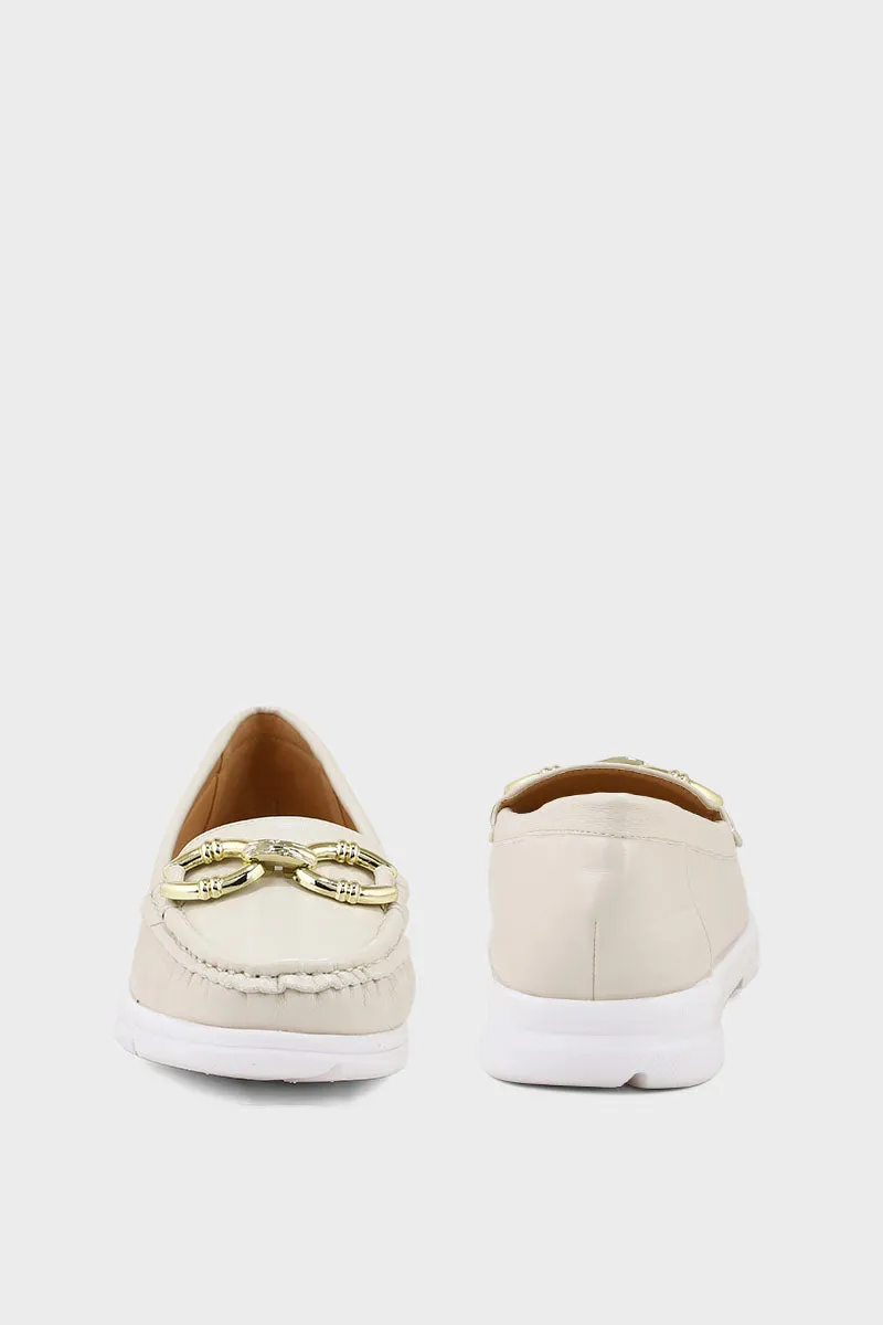 Casual Moccasin I41448-Beige