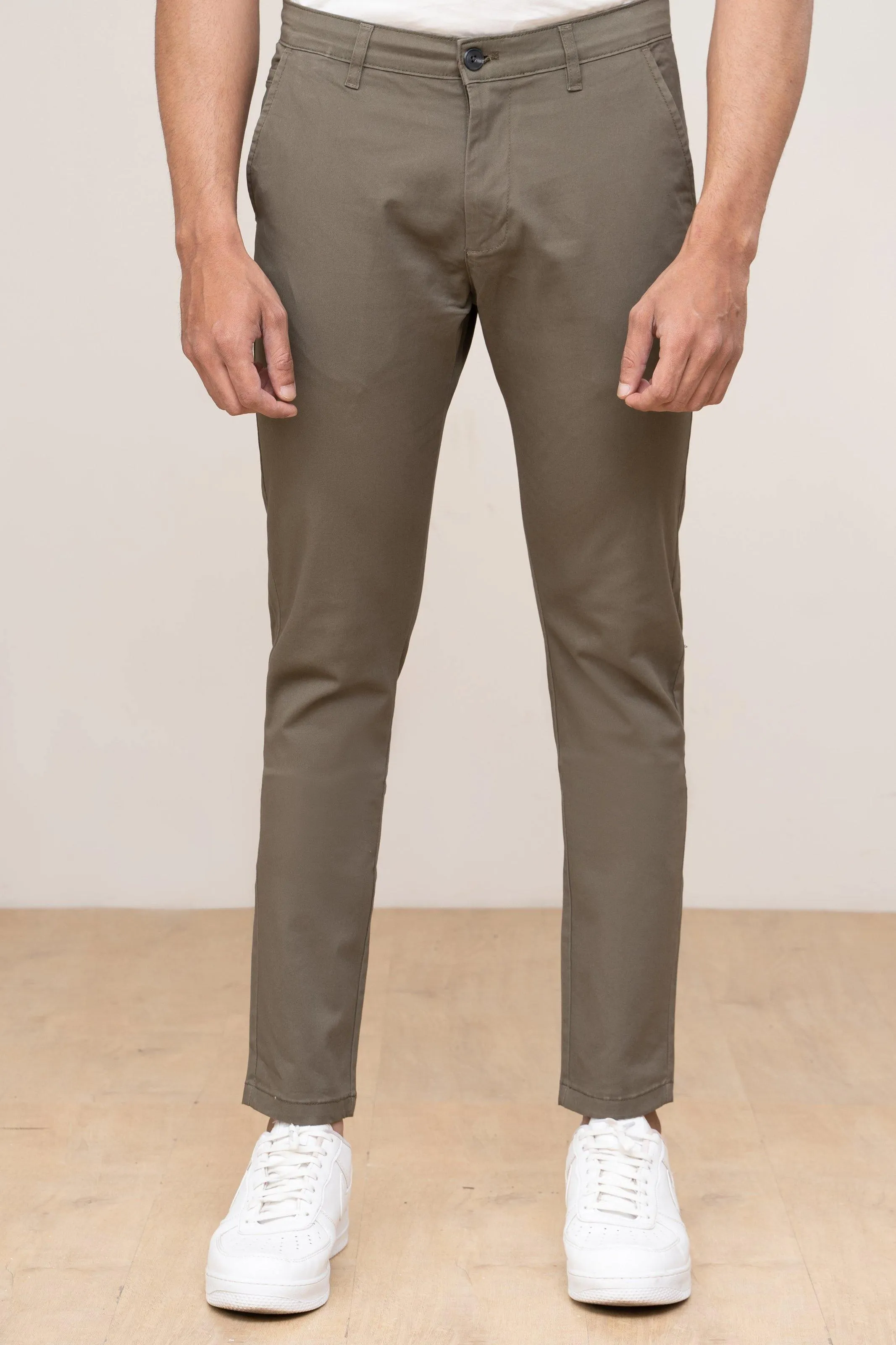 CASUAL PANT CROSS POCKET OLIVE