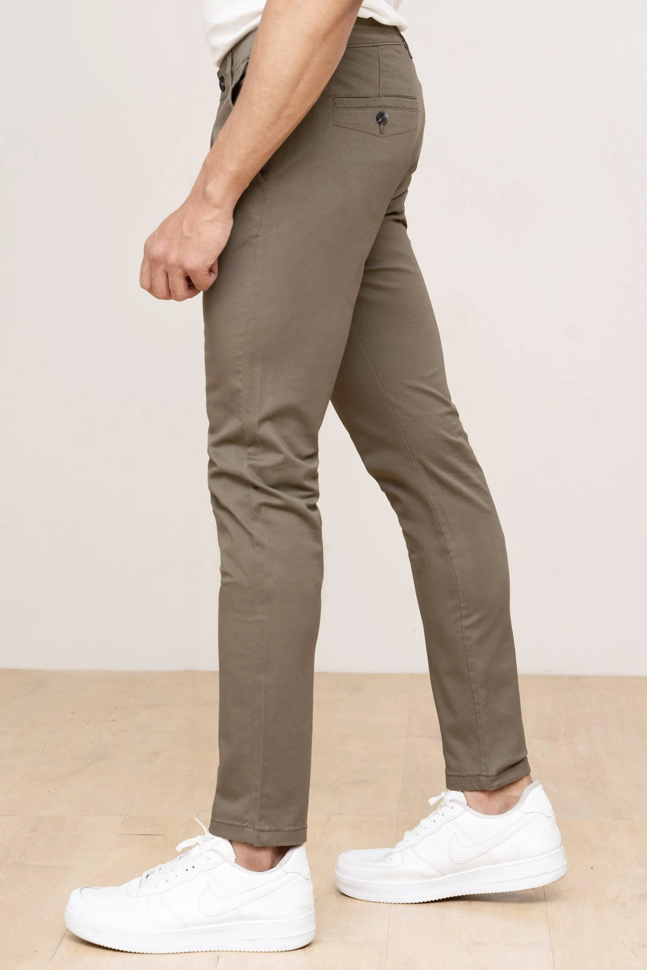 CASUAL PANT CROSS POCKET OLIVE