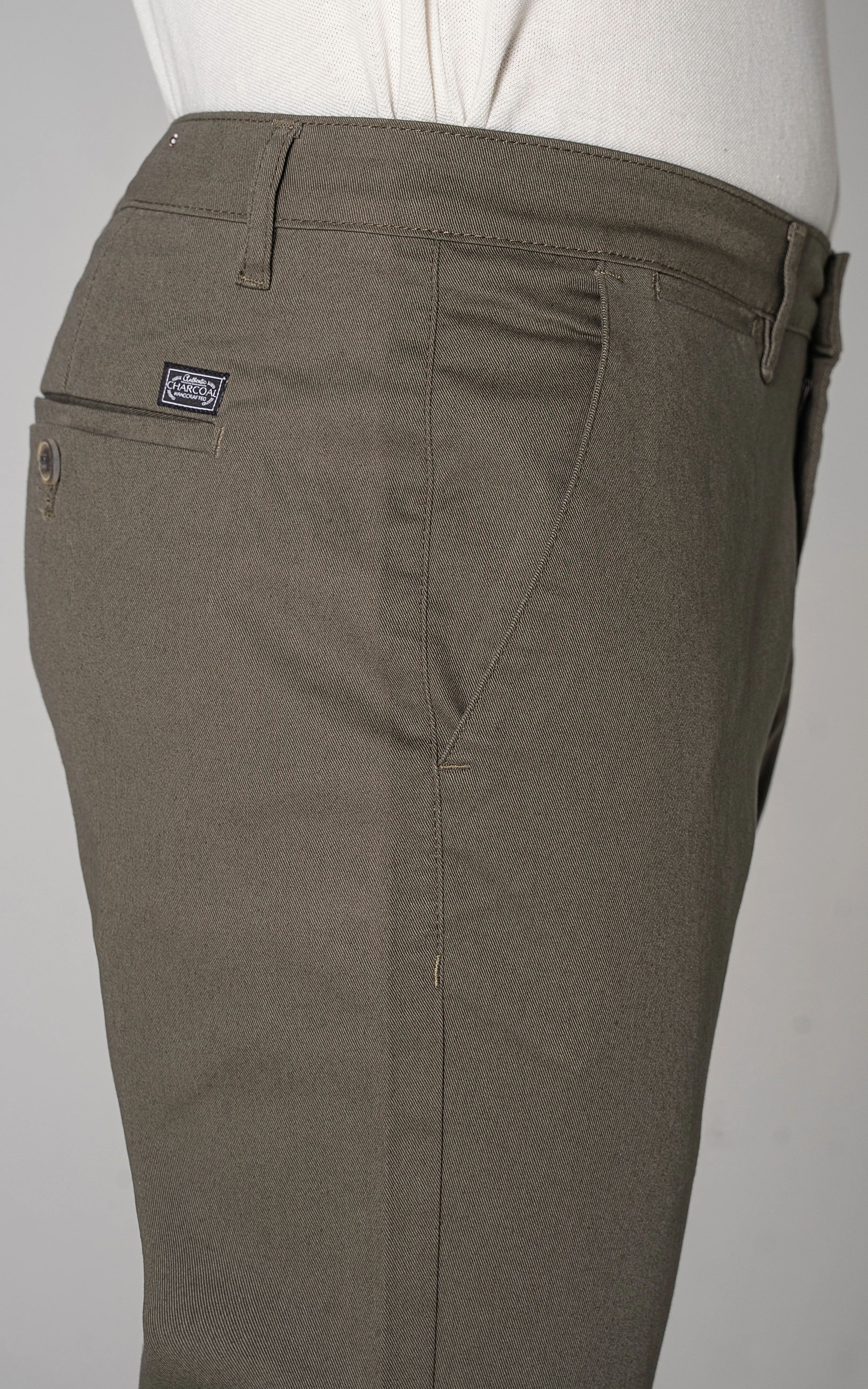 CASUAL PANT CROSS POCKET OLIVE