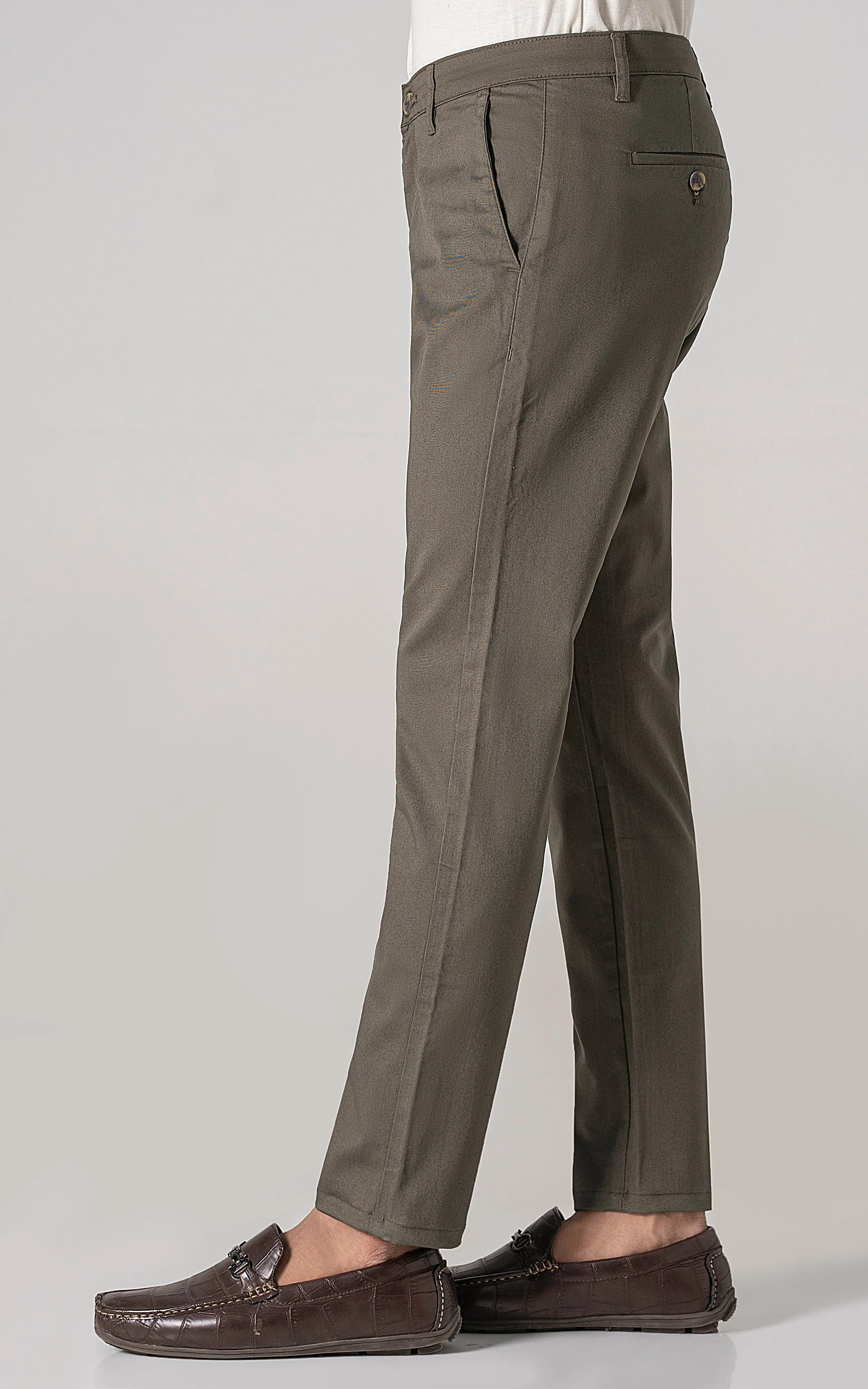 CASUAL PANT CROSS POCKET OLIVE