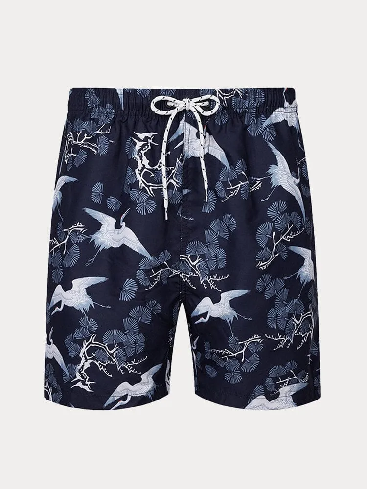 Casual Printed Beach Shorts