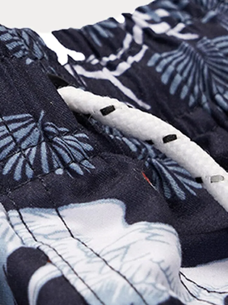 Casual Printed Beach Shorts