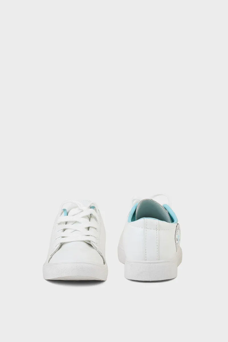 Casual Sneakers I57052-White