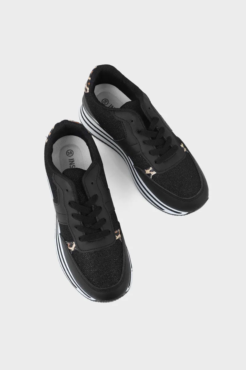 Casual Sneakers I57073-Black